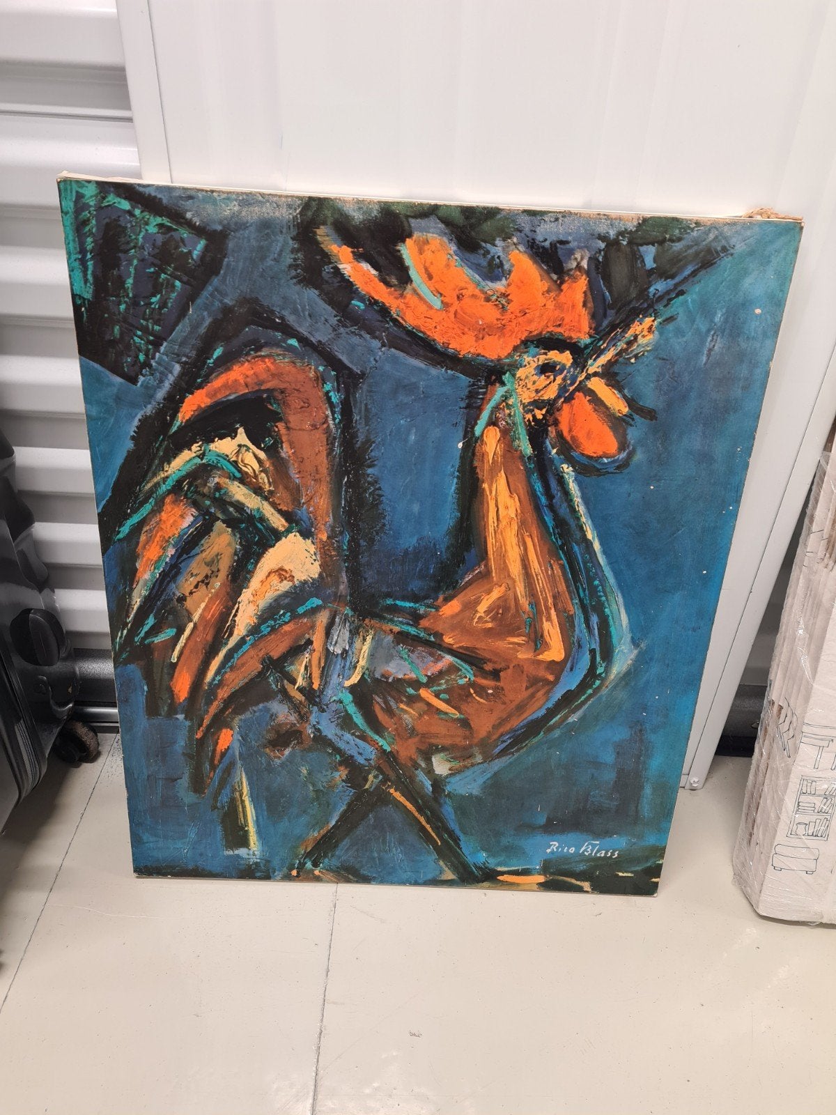 Reproductie 'de Haan',  Rita Blass, 1970, vintage '70, Ophalen of Verzenden