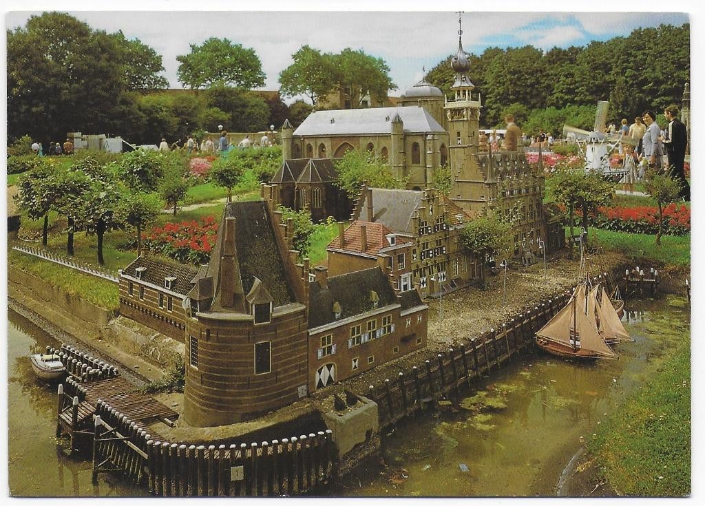 Middelburg Miniatuur Walcheren Ansichtkaart (B2409 ), Ophalen of Verzenden, 1980 tot heden, Gelopen, Zeeland