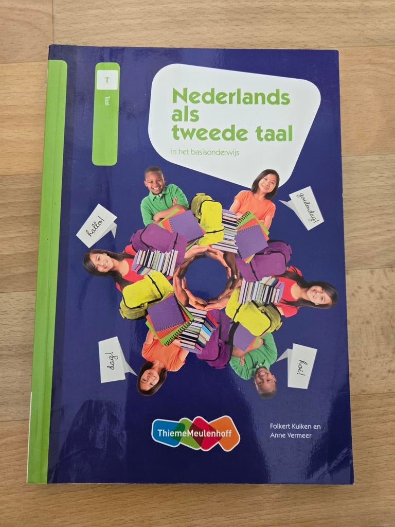 Nederlands als tweede taal in het basisonderwijs, Boeken, Studieboeken en Cursussen, Zo goed als nieuw, Folkert Kulken en Anne Vermeer