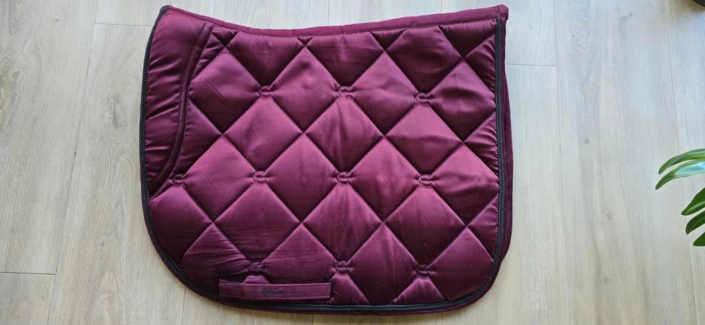 Dekje bordeaux rood Covalliero, Ophalen of Verzenden
