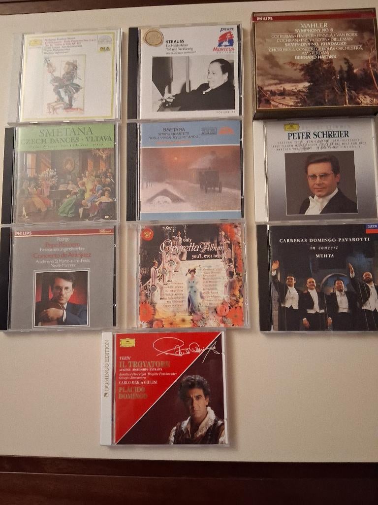 Diverse klassieke cds, Ophalen of Verzenden, Classicisme, Zo goed als nieuw, Overige typen