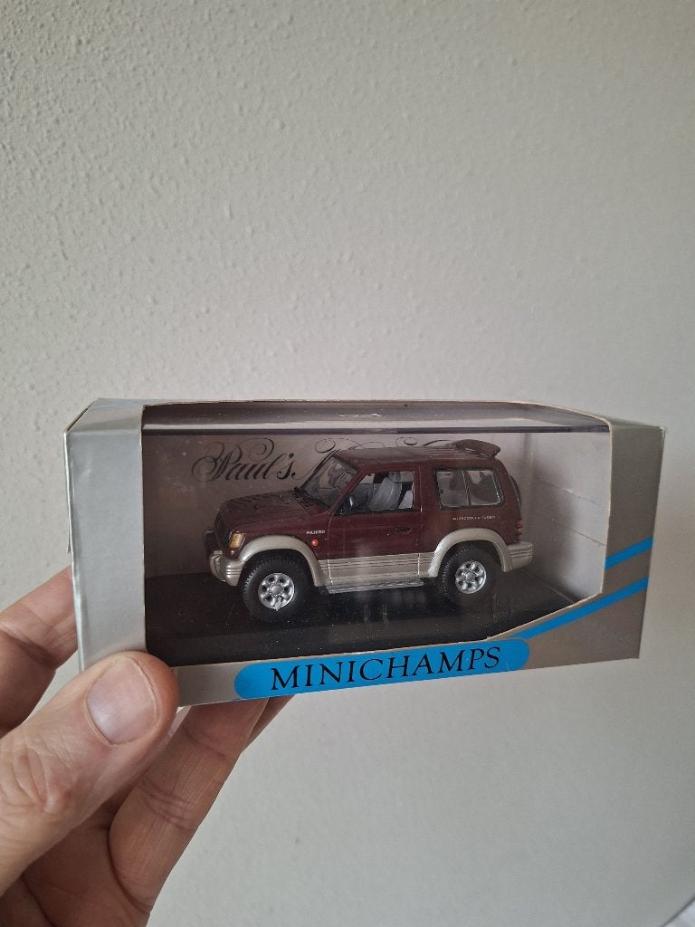 Mitsubishi Pajero SWB 1994 1:43 Minichamps 430163372, Ophalen of Verzenden, Zo goed als nieuw, Auto