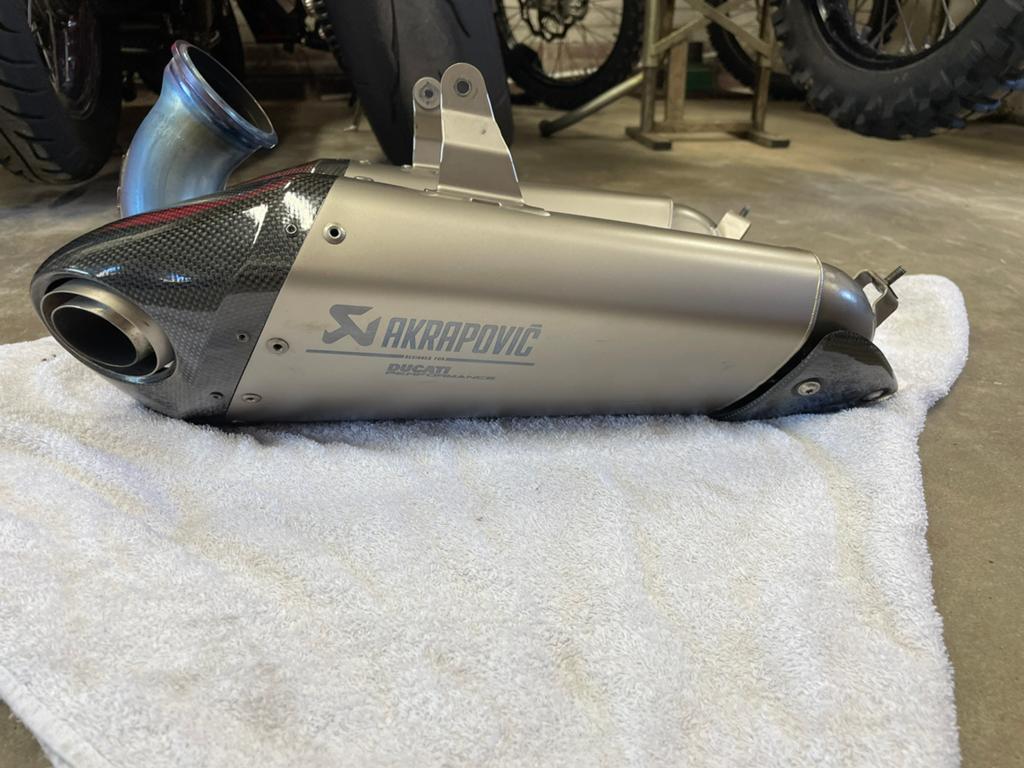Akrapovic Ducati Streetfighter Panigale V2  2020 - 2024, Ophalen of Verzenden, Gebruikt