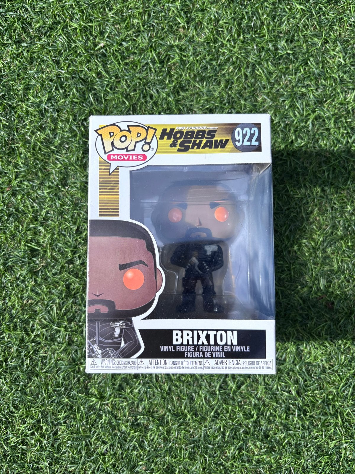Funko Pop! Movies: Hobbs & Shaw - Brixton (922), Ophalen of Verzenden, Nieuw