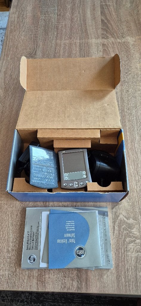 Vintage Palm PDA m505 in doos., Telecommunicatie, Ophalen of Verzenden, Gebruikt, Palm