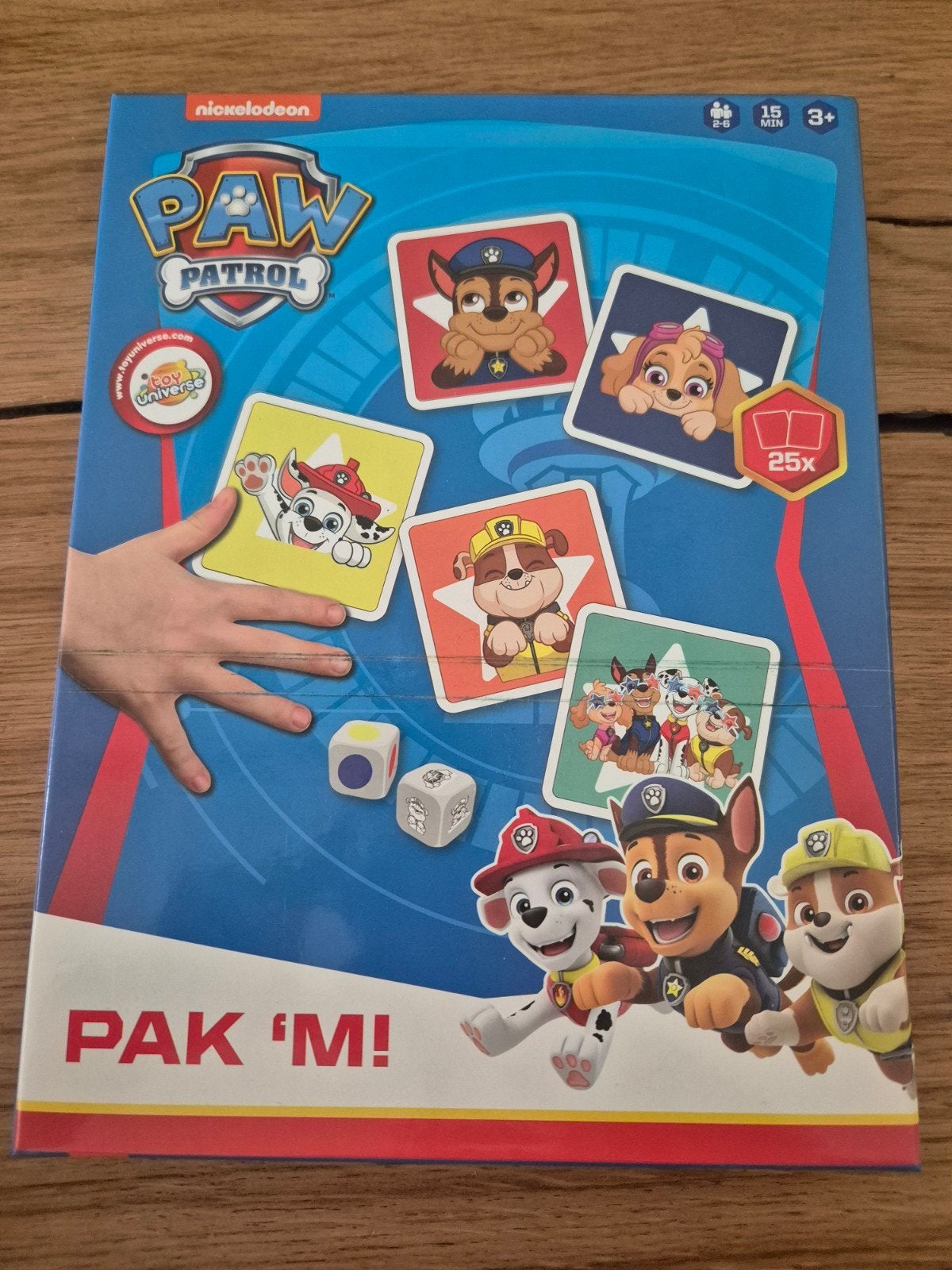 Paw Patrol Pak 'M! Spel - Zo goed als nieuw, Ophalen of Verzenden, Zo goed als nieuw