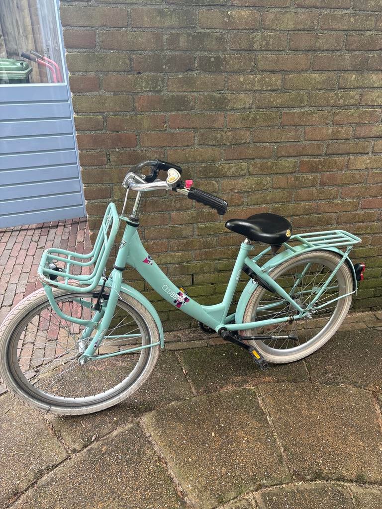 Meisjesfiets Alpina Clubb 22 inch licht groen, Ophalen, Terugtraprem, 22 inch, Gebruikt