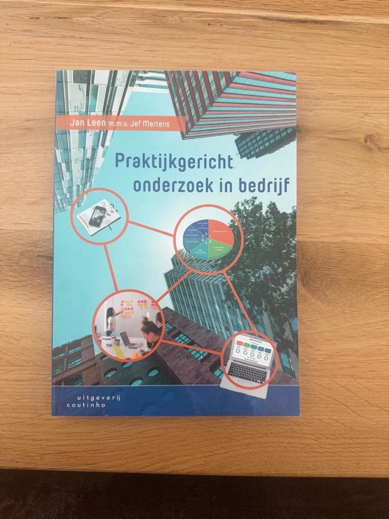 Praktijkgericht onderzoek in bedrijf – 3e druk, Ophalen of Verzenden, Beta, Zo goed als nieuw, HBO