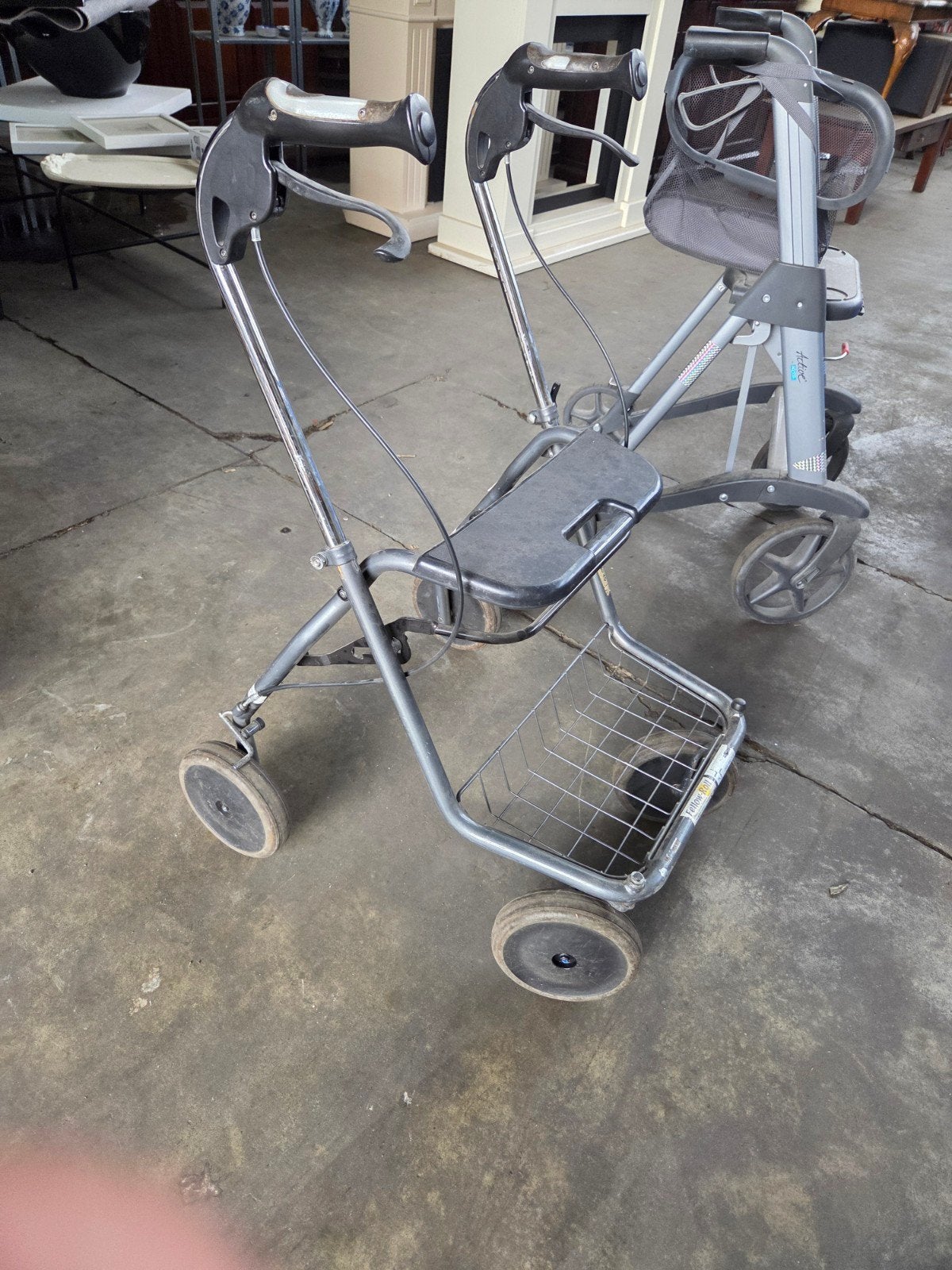 Rollator, Ophalen, Gebruikt