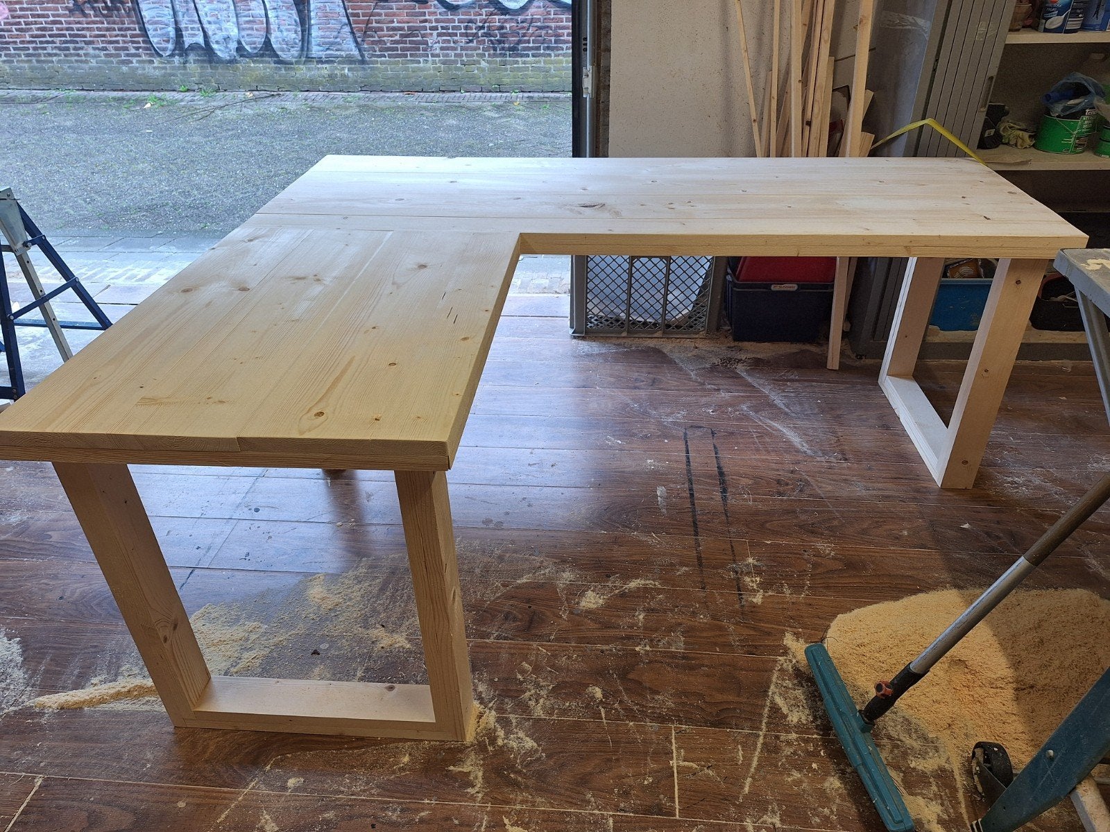 bureau van terug gedroogd en geschaafd hout, Ophalen of Verzenden, Nieuw