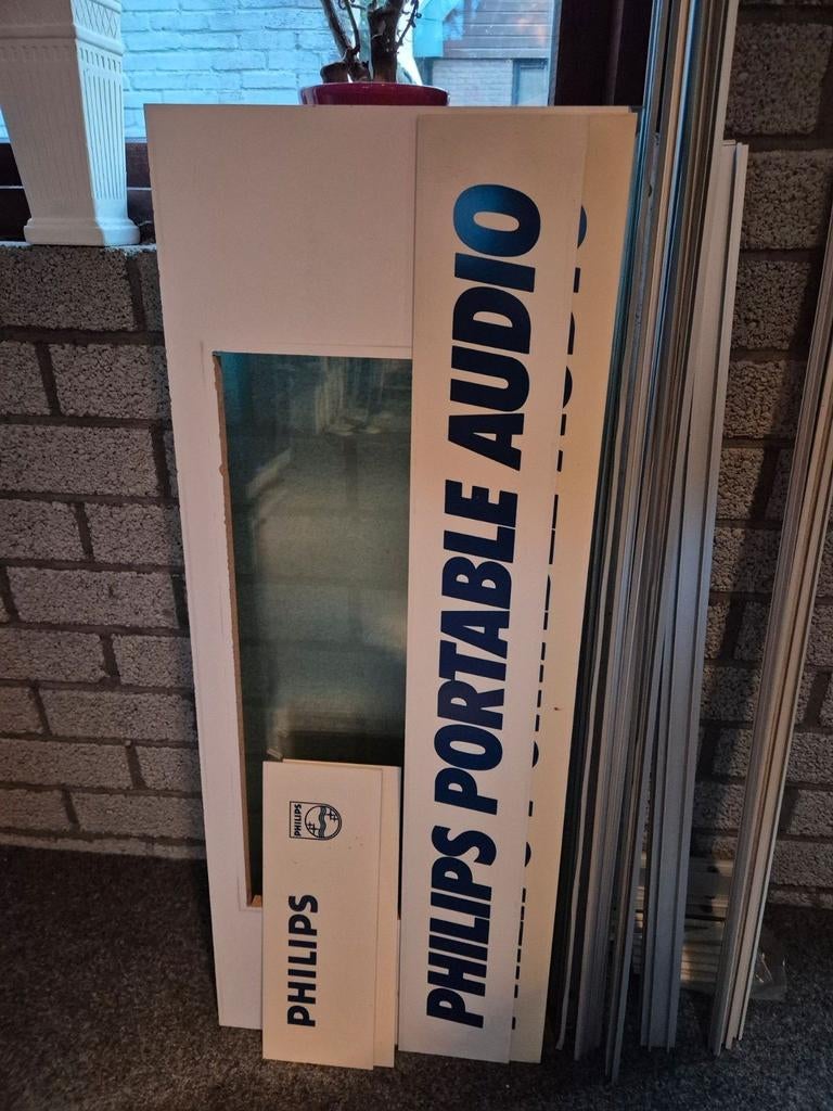 Philips Vitrinekast - Ideaal voor de Verzamelaar, Verzamelen, Ophalen, Gebruikt