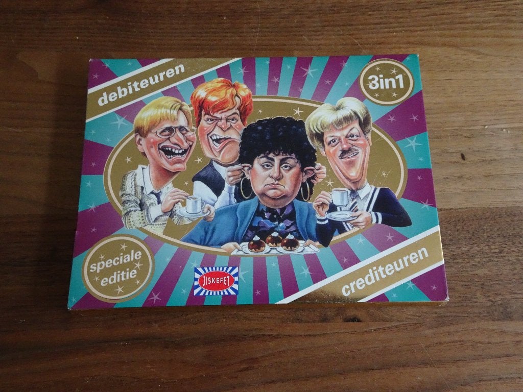 Debiteuren Crediteuren Jiskefet compleet dvd, Overige artiesten, Gebruikt, Nederlands, Tv-programma of Sketches