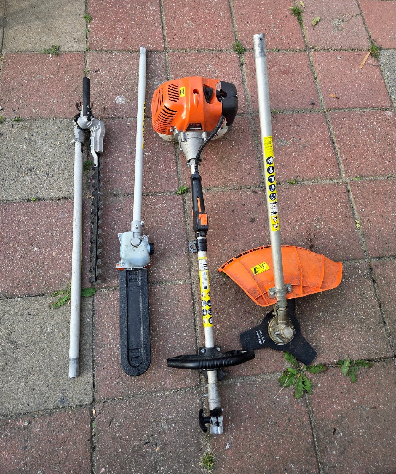 Kibani tuinmachine / multifunctioneel, Ophalen, Benzine, Gebruikt, Onbekend