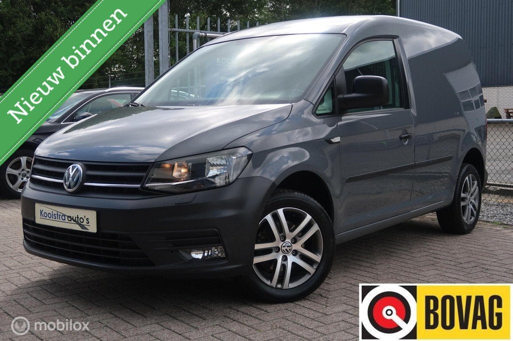Volkswagen Caddy Bestel 1.0 TSI L1H1 MARGE AUTO, Voorwielaandrijving, Stof, Gebruikt, Zwart