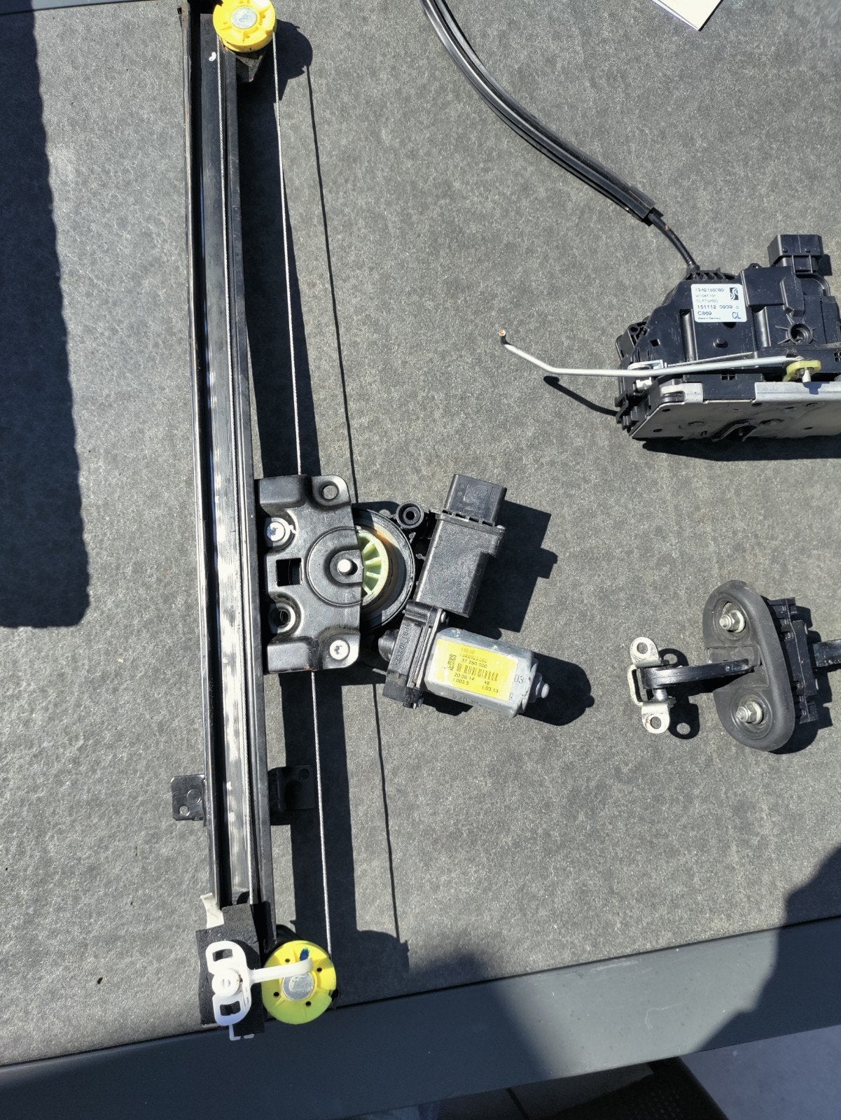 onderdelen voor linker voorportier Peugeot Boxer / F, Ophalen, Gebruikt, Citroën