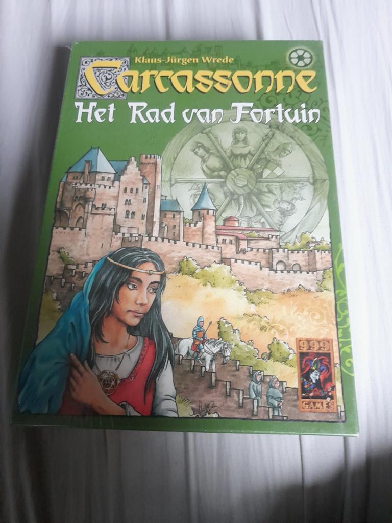 Carcasonne het rad van fortuin, Ophalen of Verzenden, Zo goed als nieuw