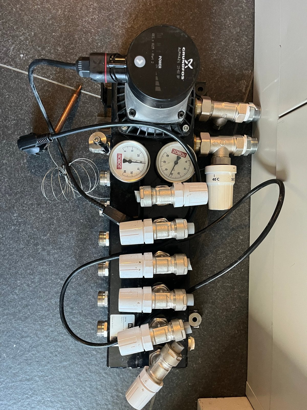 Grundfos Alpha2 L 15-60 BP vloerverwarmingspomp, Ophalen, Gebruikt, Minder dan 30 cm, Overige typen
