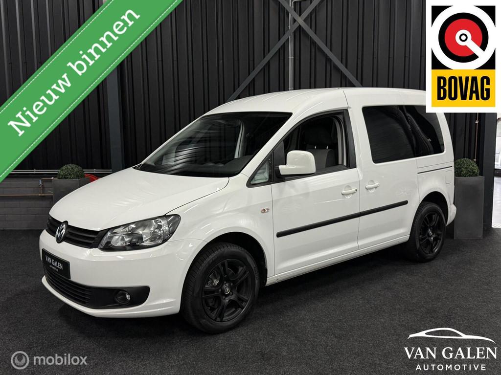 Volkswagen Caddy Combi 1.2 TSI Airco|Trekhaak|Grote beurt!, Auto's, Voorwielaandrijving, 12 maanden, Gebruikt, Wit