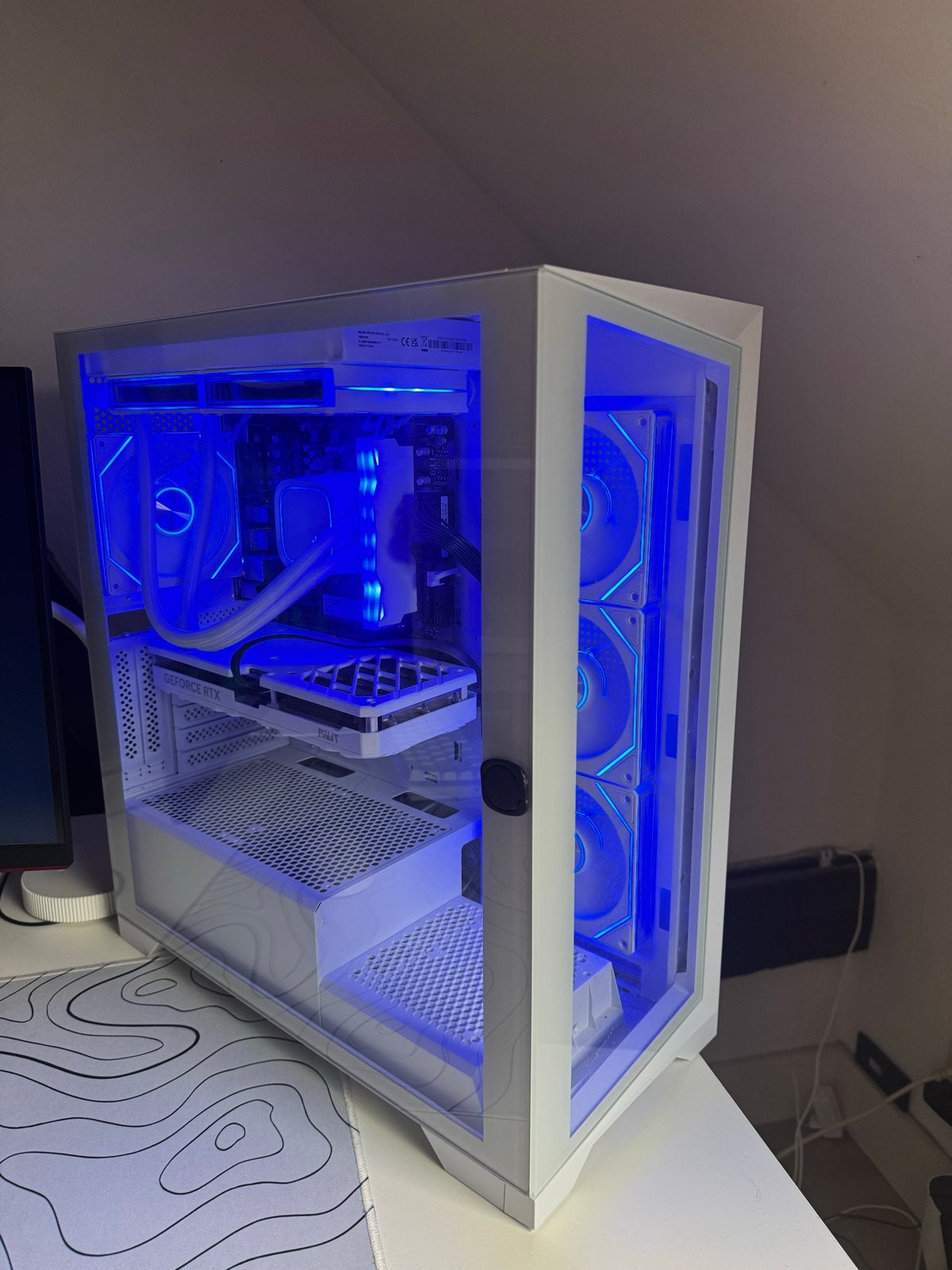 Witte Gaming PC - RTX 4060 Ti, 16GB DDR5, 1TB SSD, Computers en Software, Ophalen, Zo goed als nieuw, Gaming, SSD