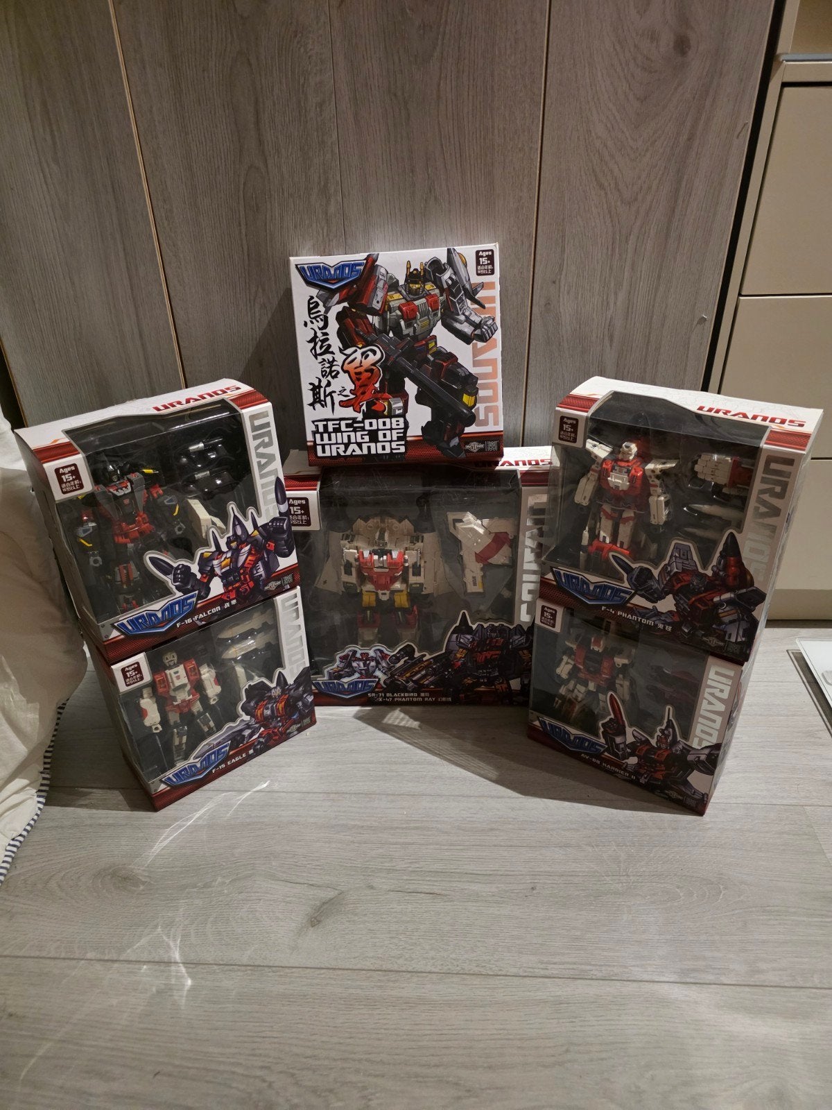 TFC-008 Wing of Uranos Transformers Set - Compleet, Overige generaties, Ophalen of Verzenden