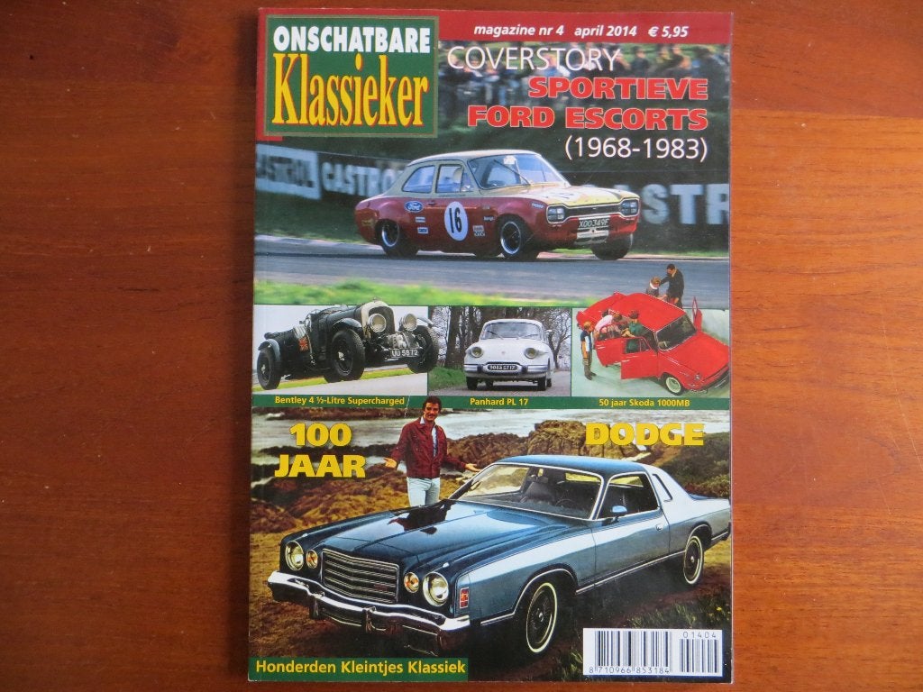 Onschatbare Klassieker 4 2014 Escort, Skoda 1000 MB, Panhard, Ophalen of Verzenden, Nieuw, Ford