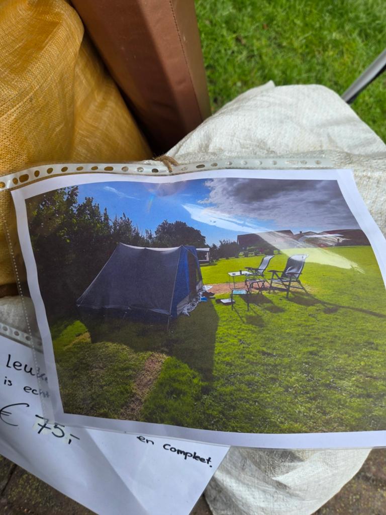 Te koop tent, Ophalen of Verzenden, Gebruikt
