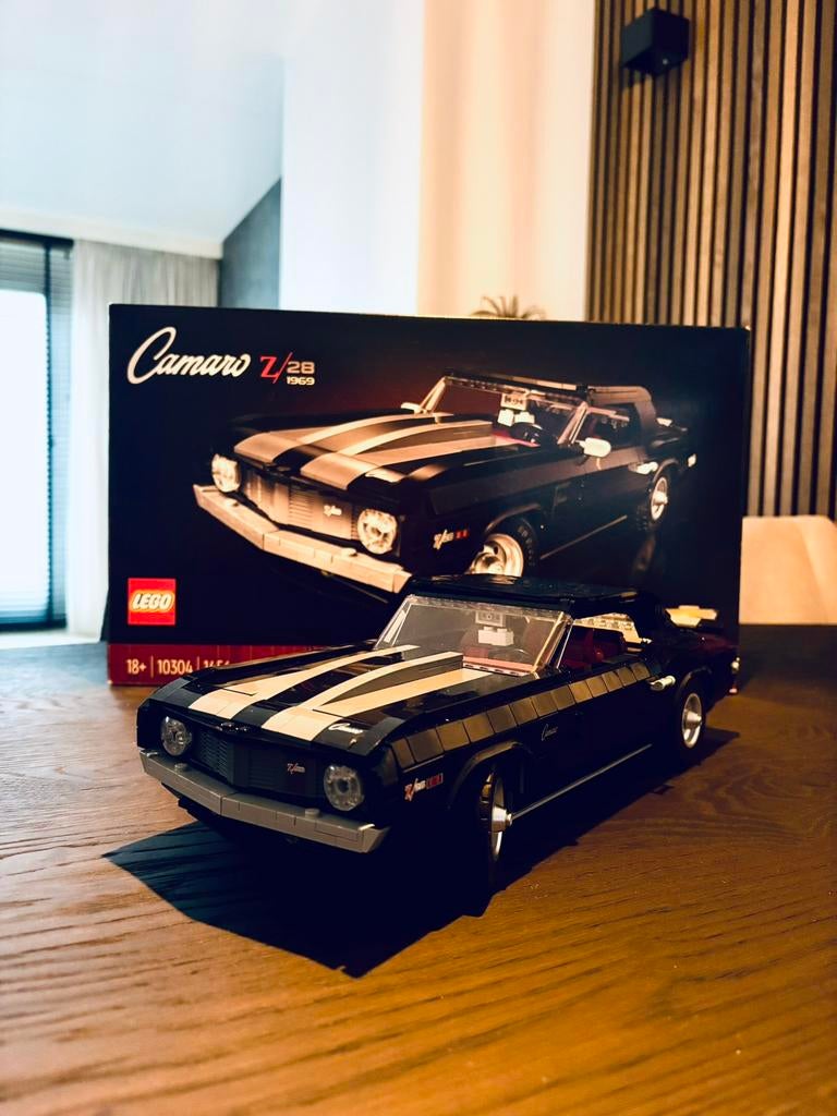 Lego Icons 10304 - Chevrolet Camaro - z28, Lego, Ophalen of Verzenden, Zo goed als nieuw, Icons