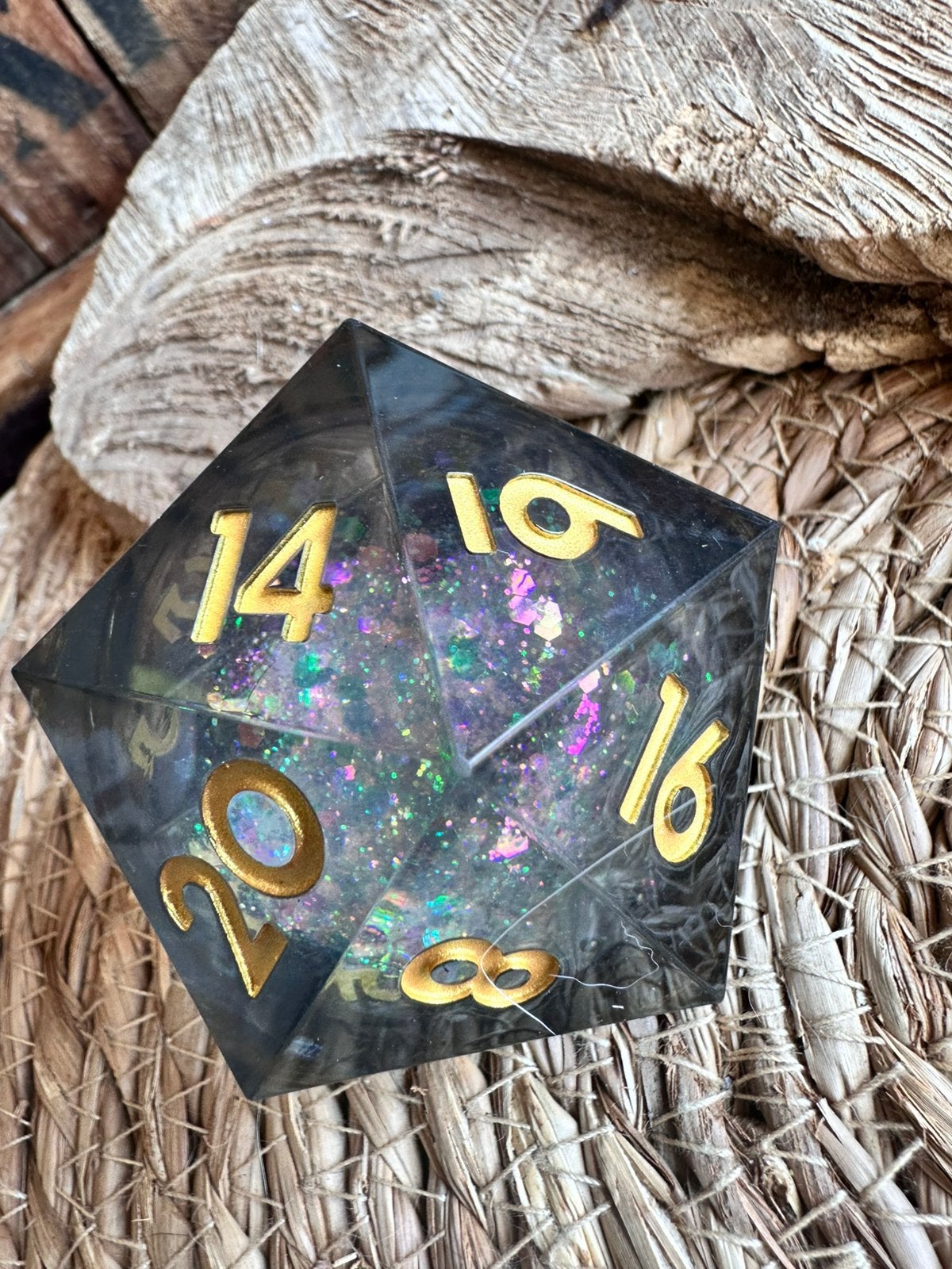 Giant Liquid core / DND Dice / XL dobbelsteen / aracde / rpg, Hobby en Vrije tijd, Ophalen of Verzenden, Nieuw