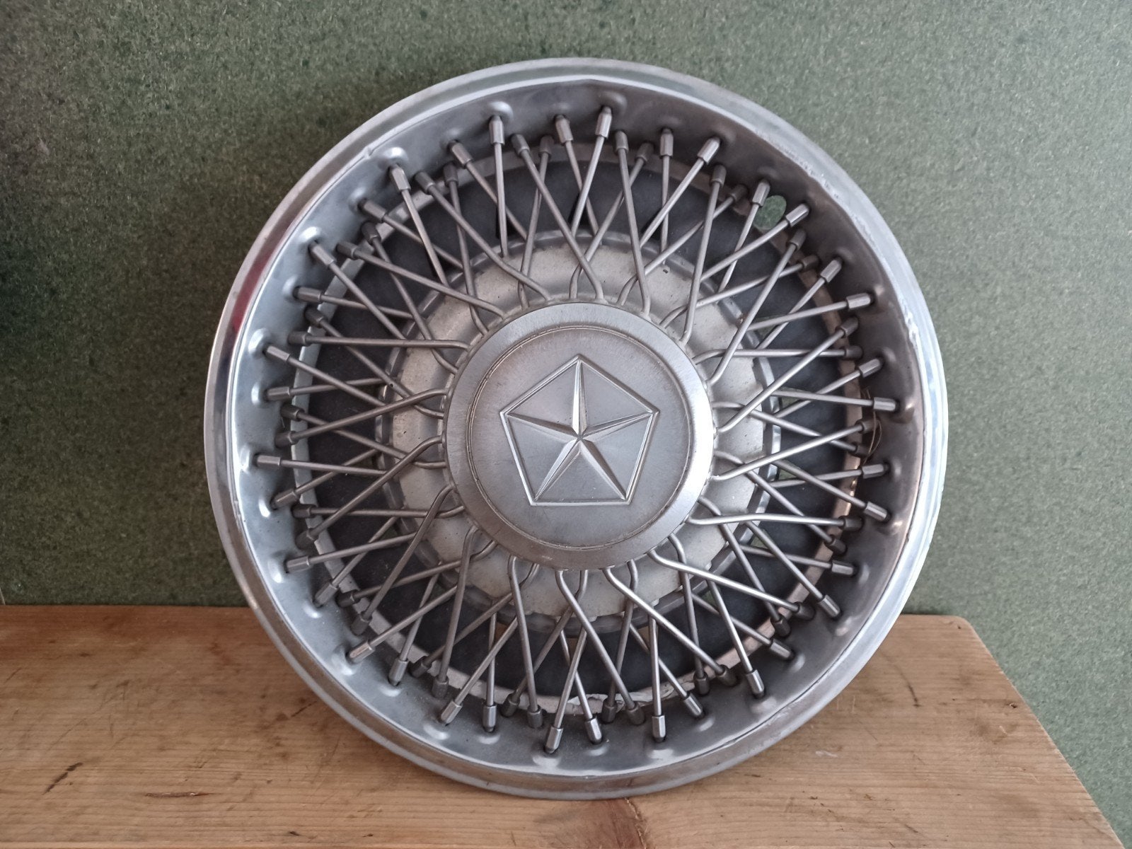 15 inch wieldop (4 stuks) gespaakt in rvs en het icon, Ophalen of Verzenden