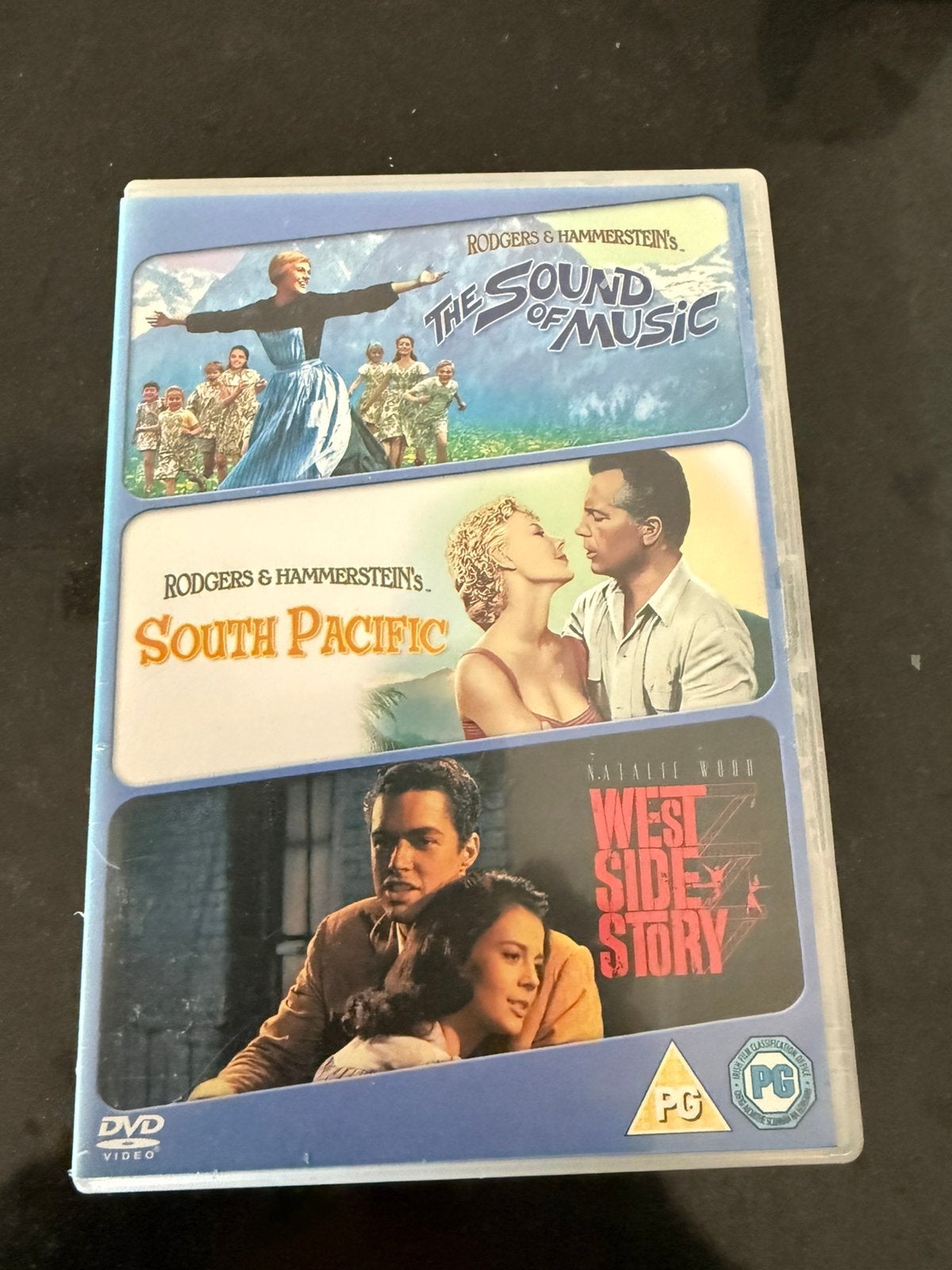 Sound of music, West Side Story en South Pacific, Cd's en Dvd's, Alle leeftijden, Verzenden, Zo goed als nieuw