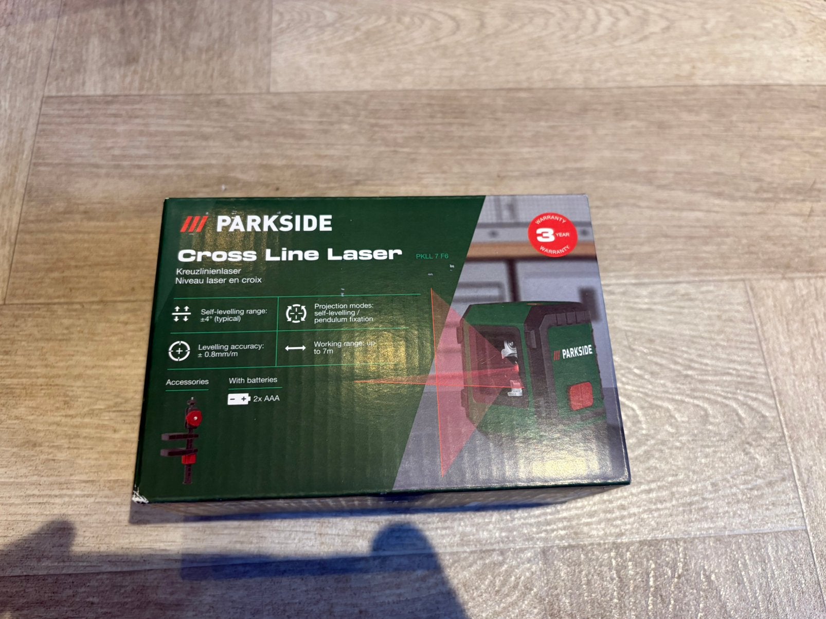 Nieuwe laser - Parkside, Ophalen, Nieuw