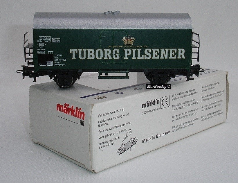 Märklin 4415 DSB Tuborg Pilsner Koelwagen !, Hobby en Vrije tijd, Gelijkstroom of Wisselstroom, Wagon, Ophalen of Verzenden, Zo goed als nieuw