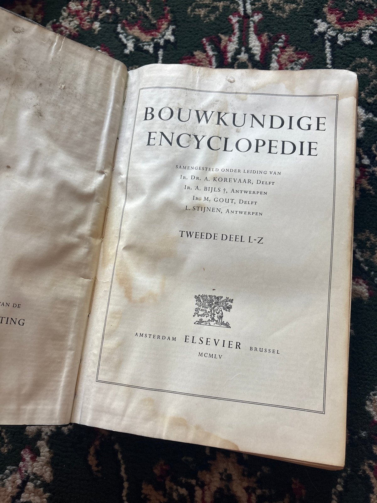 Bouwkundige Encyclopedie - Tweede Deel L-Z (1955), Boeken, Encyclopedieën, Ophalen of Verzenden, Gelezen, Overige onderwerpen