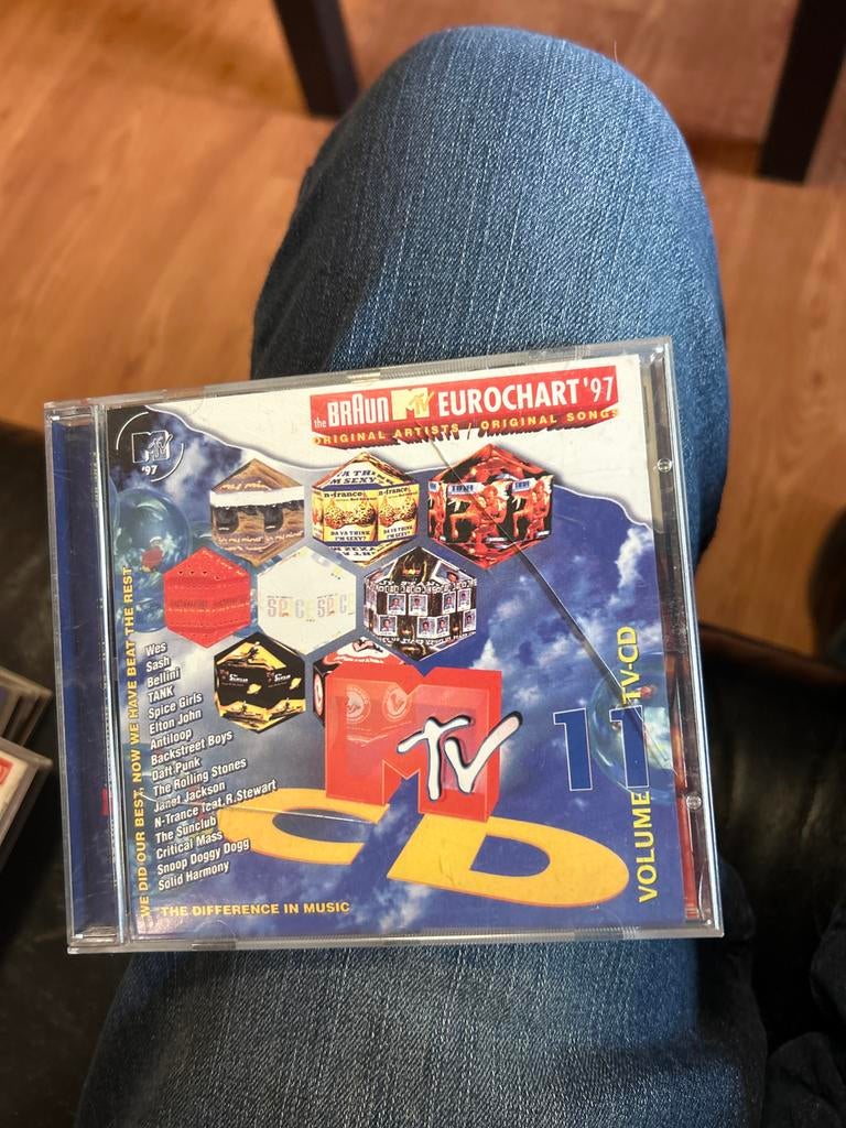 Braun MTV Eurochart '97 Volume 1 CD, Cd's en Dvd's, Cd's | Verzamelalbums, Zo goed als nieuw, Pop, Ophalen of Verzenden