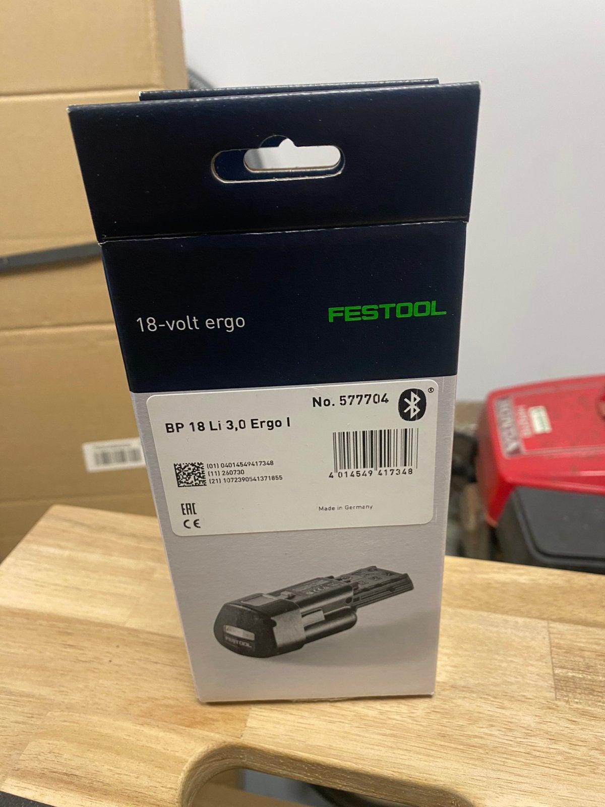 Festool BP 18 Li 3.0 Ergo Accu, Ophalen of Verzenden, Nieuw