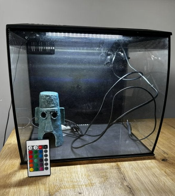 Fluval Flex 34 liter aquarium met veel extra’s, Ophalen, Inclusief slangen, Zo goed als nieuw, Leeg aquarium