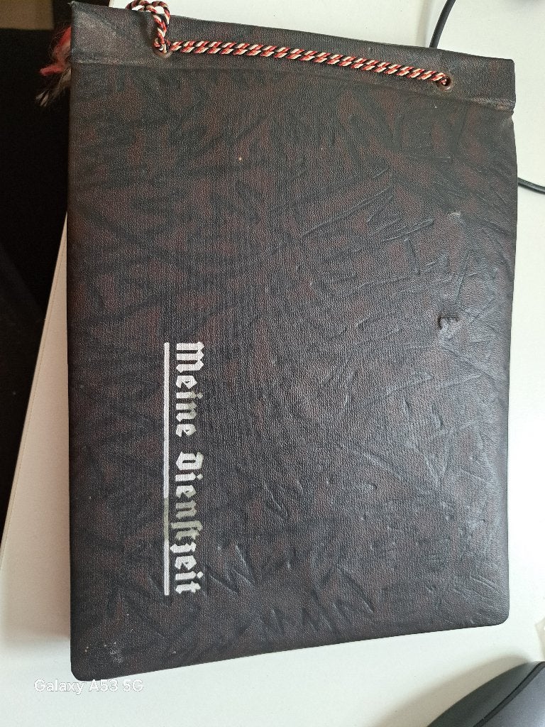Duits meine dienstzeit ww2 fotoboek, Ophalen of Verzenden, Landmacht, Duitsland, Overige typen