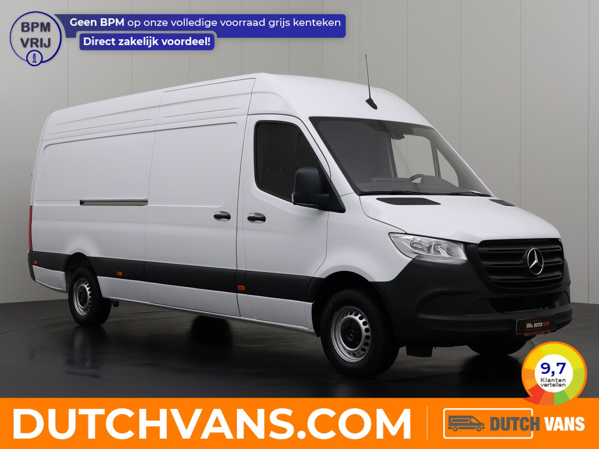 Mercedes-Benz Sprinter 315CDI L3H2 Maxi | Fabrieksgarantie |, Auto's, Gebruikt, 4 cilinders, 150 pk, Wit