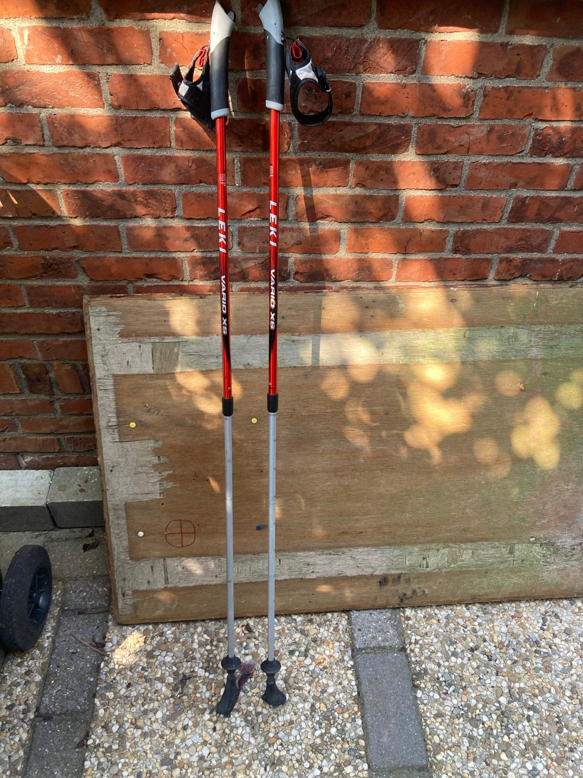 Leki Vario XS Nordic Walking Stokken - Zo goed als nieuw, Sport en Fitness, Bergsport en Wandelen, Ophalen of Verzenden, Zo goed als nieuw
