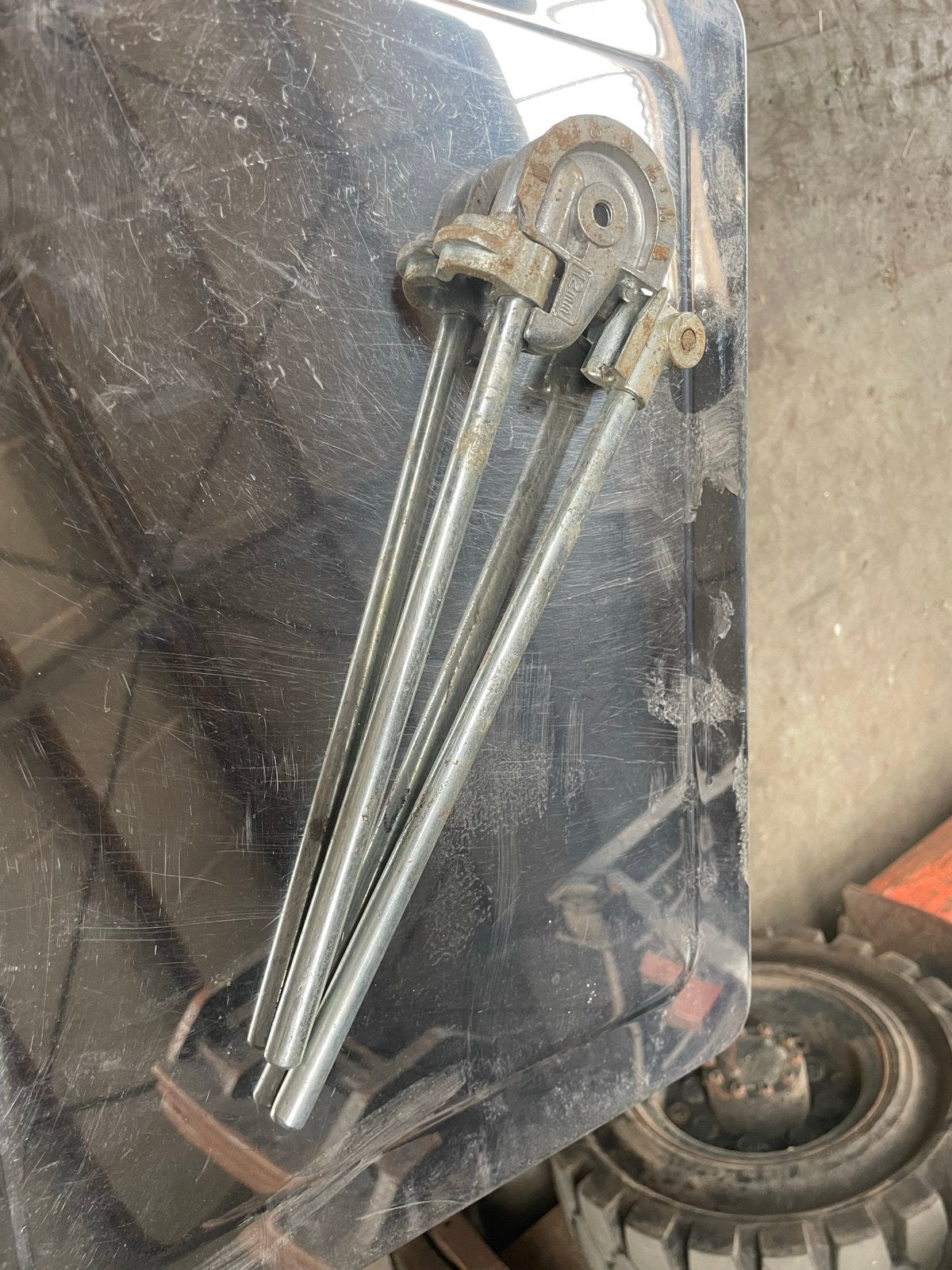 Buigtang 12mm - Handig gereedschap voor buiswerk, Ophalen of Verzenden, Gebruikt, Overige typen, Overige merken