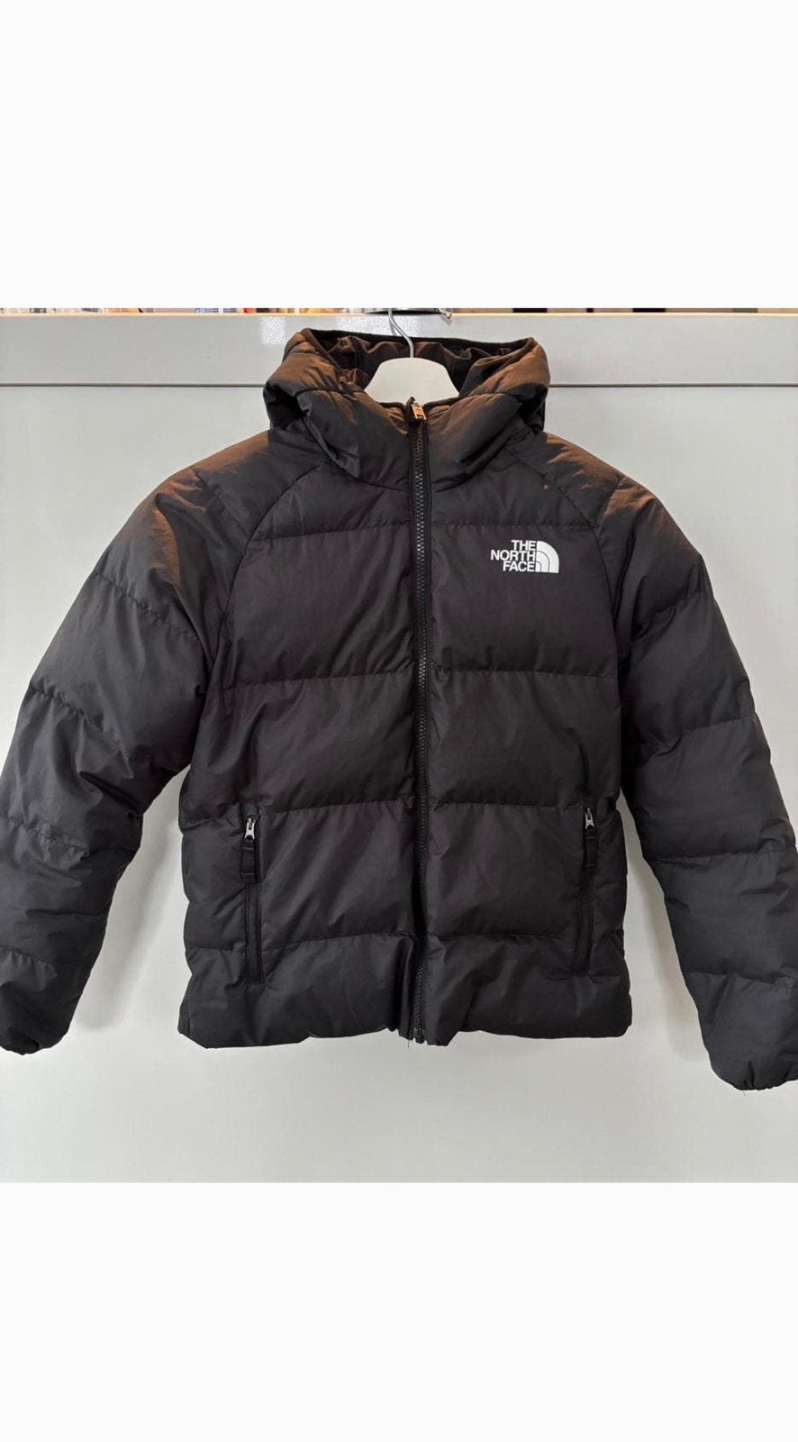 Kinderjas / winterjas van The North Face (maat 140 / 152)., Ophalen of Verzenden, Zo goed als nieuw, Jongen of Meisje, Jas