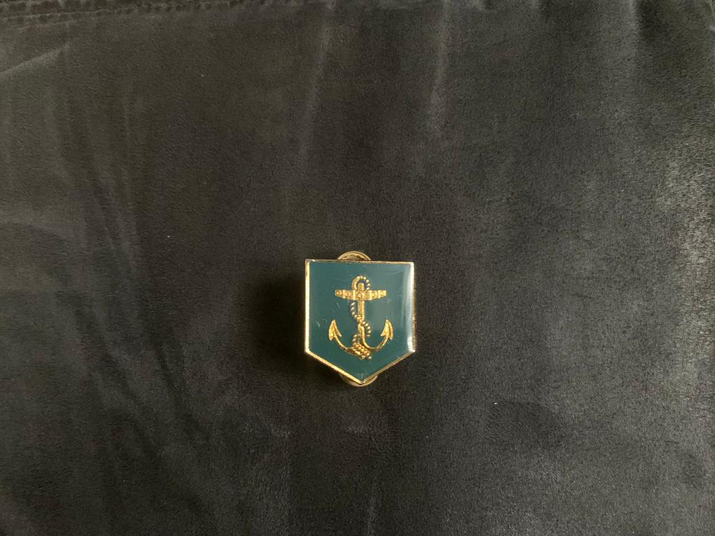 Douane of Rijkswaterstaat Anker Borst Embleem / Brevet, Verzamelen, Ophalen, Zo goed als nieuw