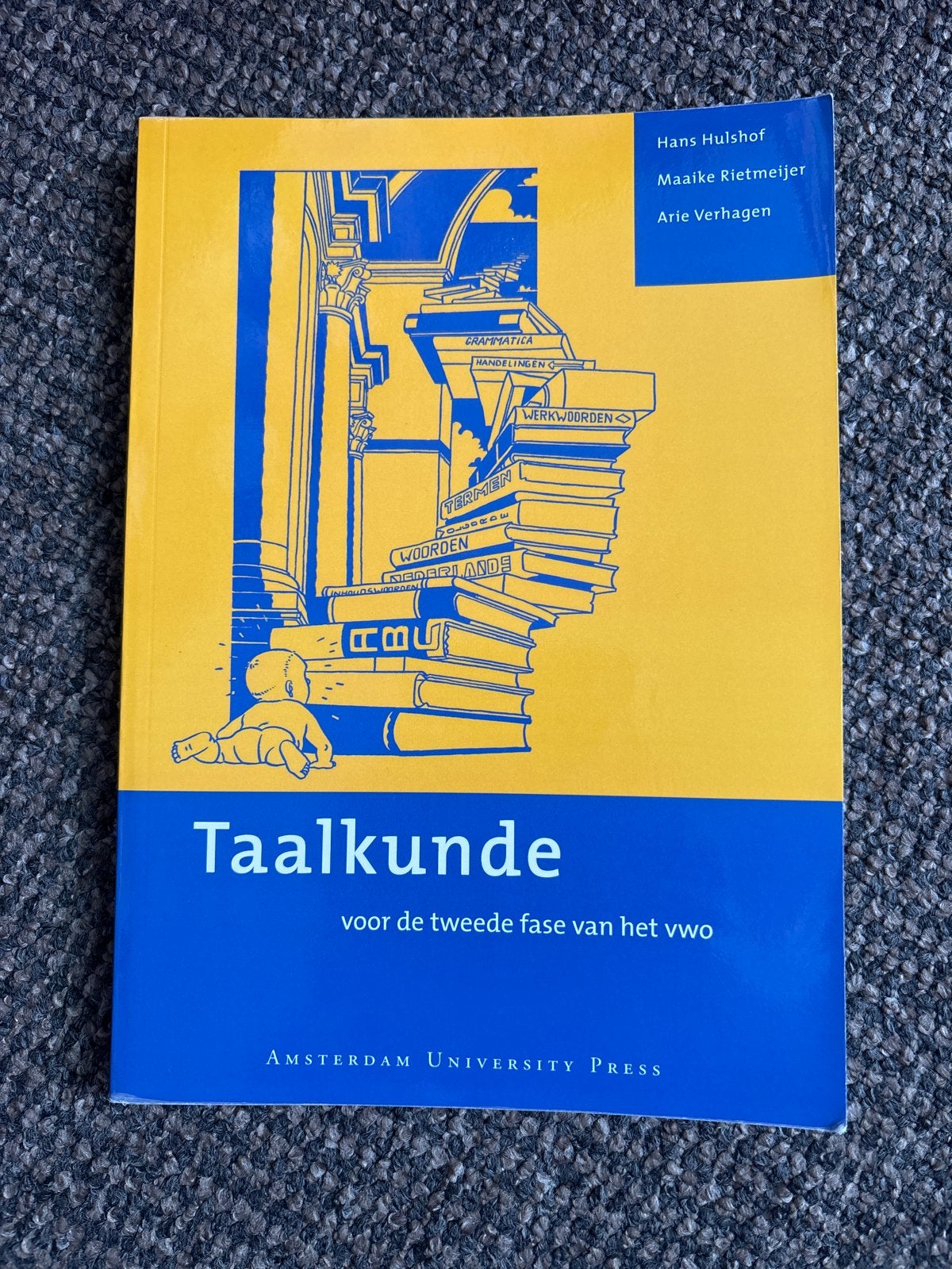 Taalkunde voor de tweede fase van het vwo - Hans Hulshof, Ophalen of Verzenden, Alpha, Zo goed als nieuw, HBO