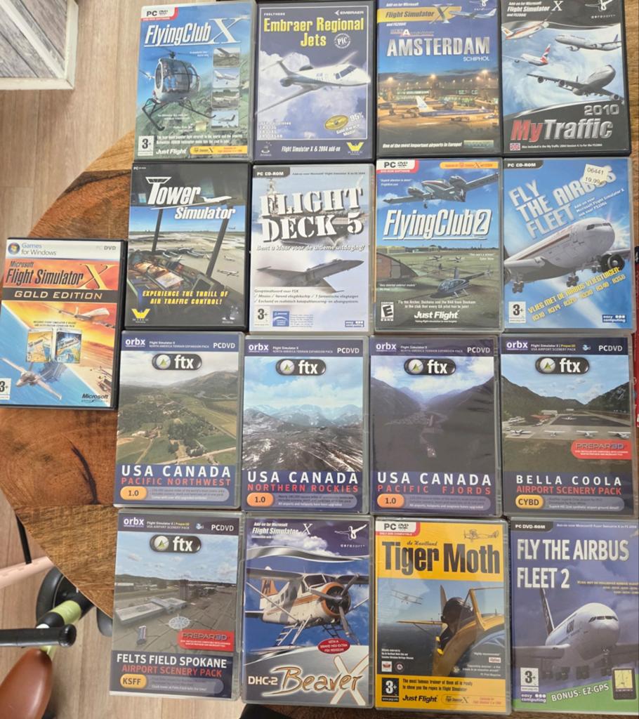 Flight simulator X Gold edition Tower simulator FTX PC games, Spelcomputers en Games, 1 speler, Ophalen of Verzenden, Zo goed als nieuw