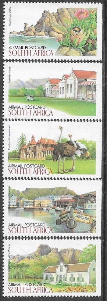 ZUID-AFRIKA serie Toerisme Westkaap 1998, Verzenden, Zuid-Afrika, Postfris