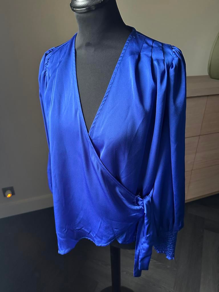 Co couture top, Blauw, Nieuw, Ophalen of Verzenden, Lange mouw