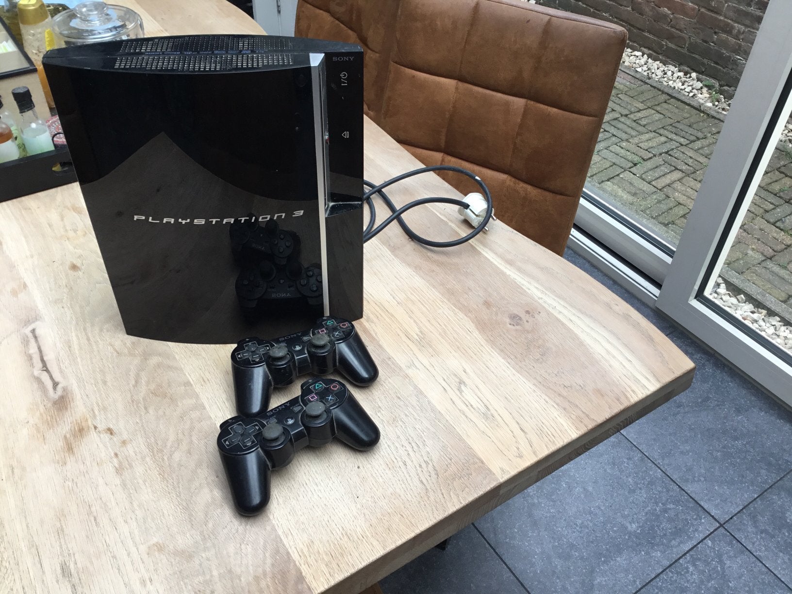Playstation 3 fat  4.81 firmware 1tb, Ophalen, Met 2 controllers, Zo goed als nieuw, 60 GB