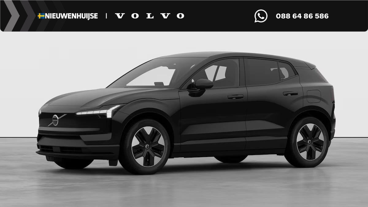 Volvo EX30 P5 Long Range Plus Europa 69 kWh | Harman Kardon, Auto's, Automaat, Achterwielaandrijving, Leder en Stof, Zwart