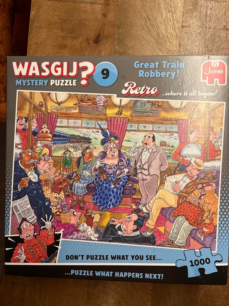 Wasgij Mystery Puzzels: Dubbele Uitdaging (2x 10000 stukjes), Ophalen, Meer dan 50 stukjes, Gebruikt, 6 jaar of ouder