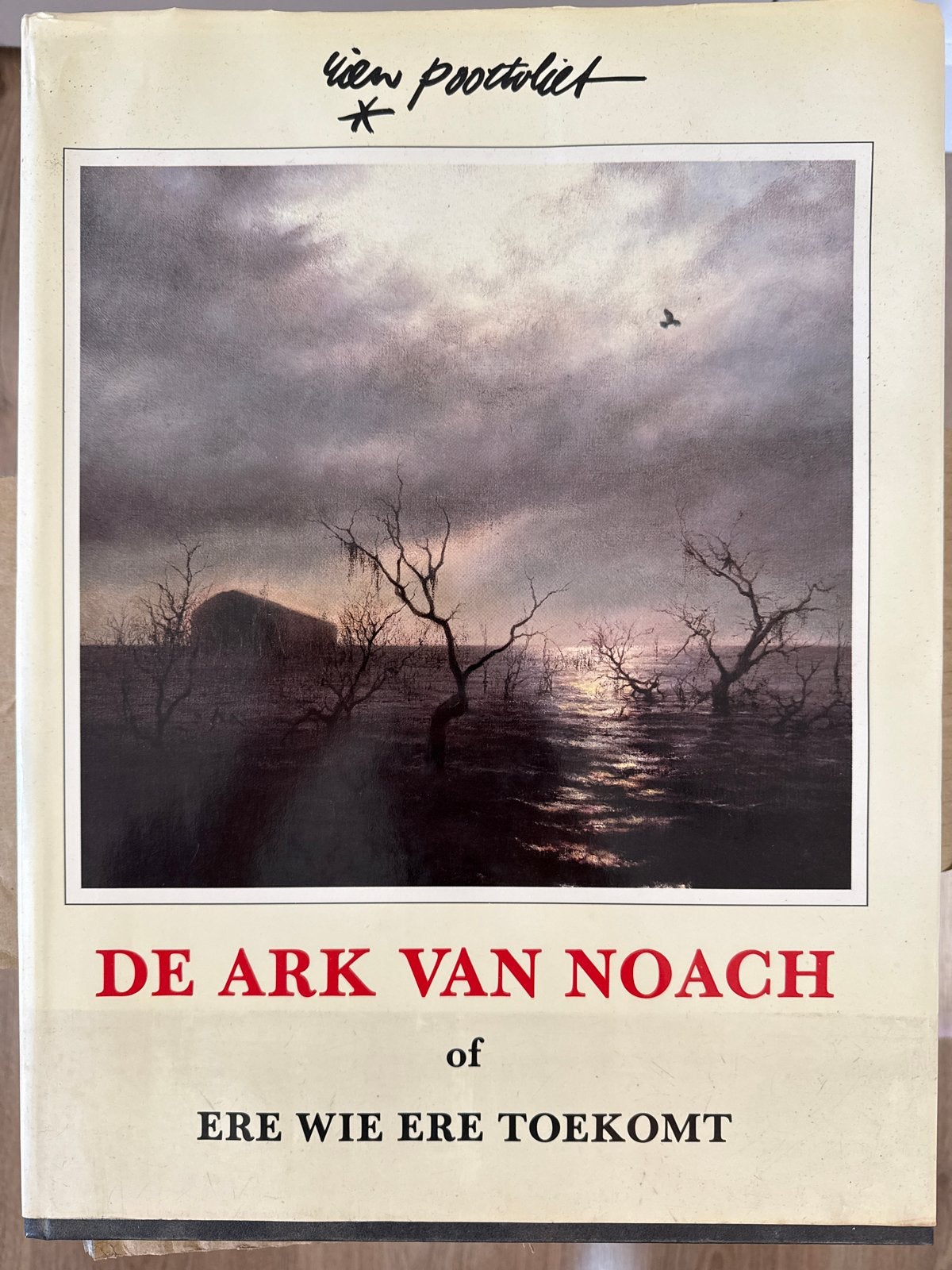 De Ark van Noach - Rien Poortvliet (Geïllustreerd Boek), Boeken, Ophalen of Verzenden, Gelezen, Nederland
